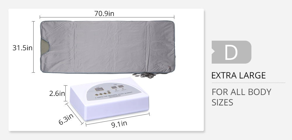 Drip Sweat Portable Infrared Sauna Blanket – Cavitation Machines, view 8
