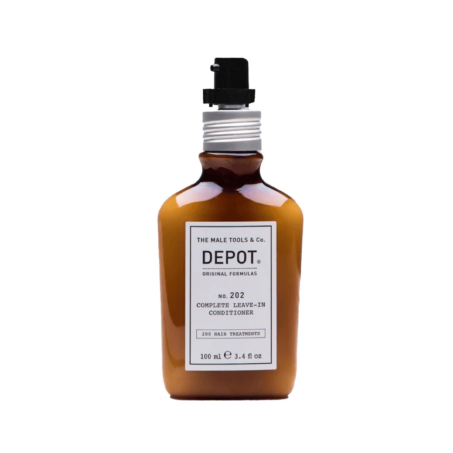 Depot No. 202 Leave-In Hair Cream 100ml - Moisturizing & Nourishing for Dry/Damaged Hair