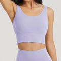 BLACKOUT BARBELL Omni Bra (Periwinkle) — main product shot