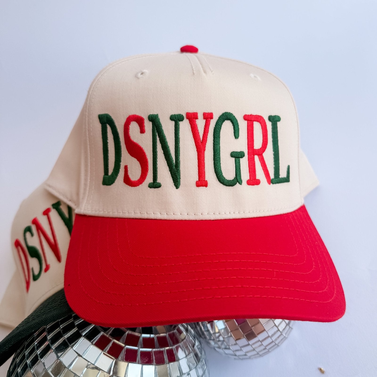 Coco & Rho DSNYGRL Holiday Edition - Trucker Hat — detail close-up