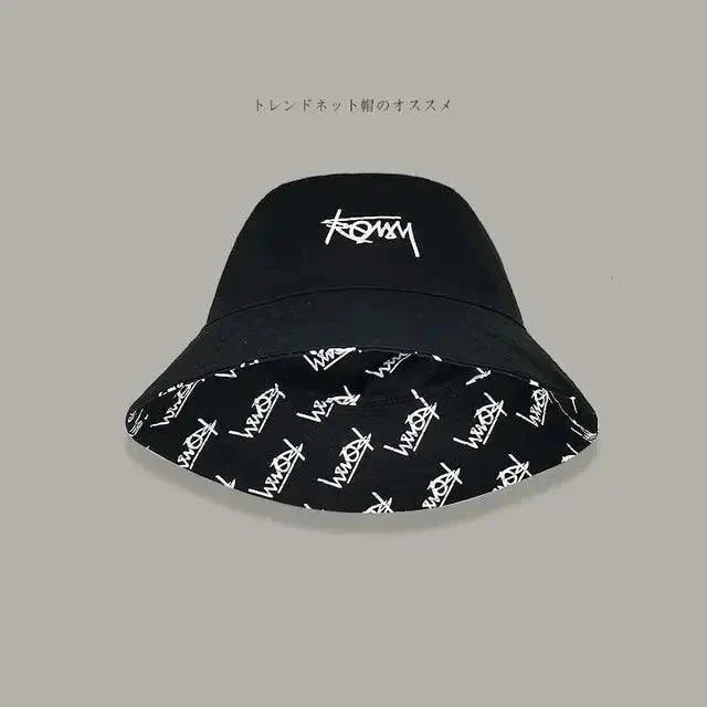 Tropical Vibes Dual-Style Men's Hawaiian Bucket Hat - Embrace Adventure in Every Season
