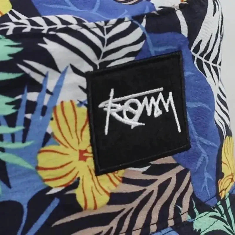 Tropical Vibes Dual-Style Men's Hawaiian Bucket Hat - Embrace Adventure in Every Season