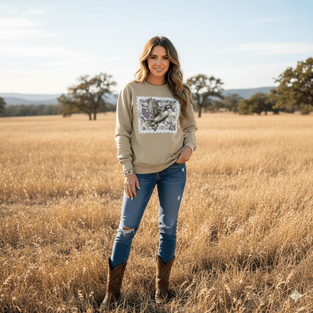 Wild Junkie Duck Stamp Graphic Sweatshirt — sweatshirts category context