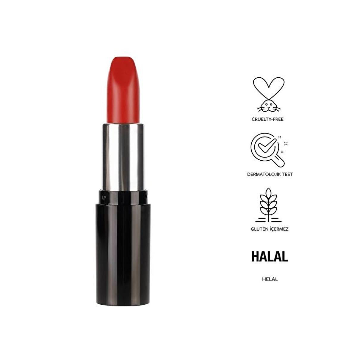 Fakir Pastel Nude Lipstick 548 - Moisturizing, Cruelty-Free, Vegan Lip Color