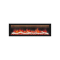 Dynasty Allegro 58-Inch Smart Linear Electric Fireplace With Heater Timer Settings [DY-BFM58] (SAK23948) – SAKSBY WHOLESALE