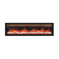 Dynasty Allegro 76-Inch Black Smart Linear Electric Fireplace [DY-BFM76] (SAK56392) – SAKSBY WHOLESALE