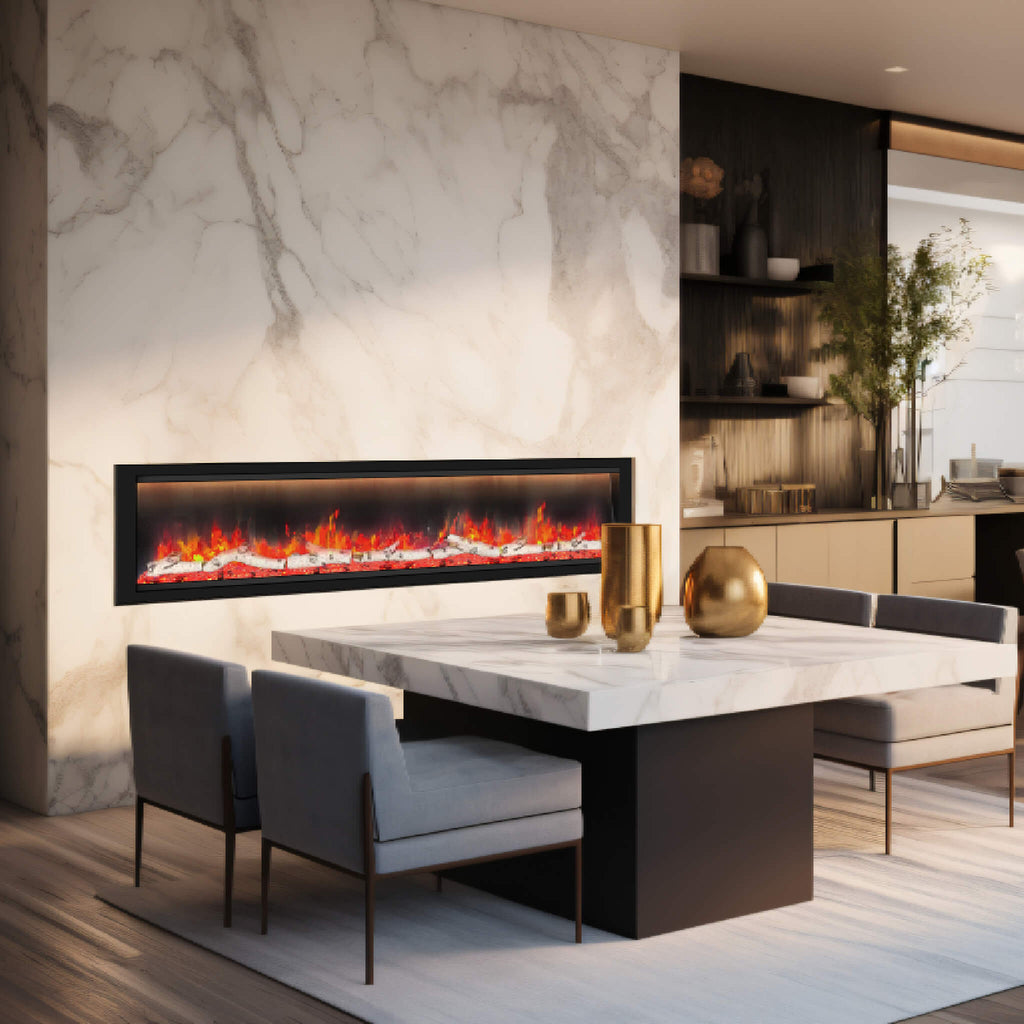 Dynasty Allegro 82-Inch Flush Mount Smart Linear Electric Fireplace [DY-BFM82] (SAK29014) – SAKSBY WHOLESALE, view 8