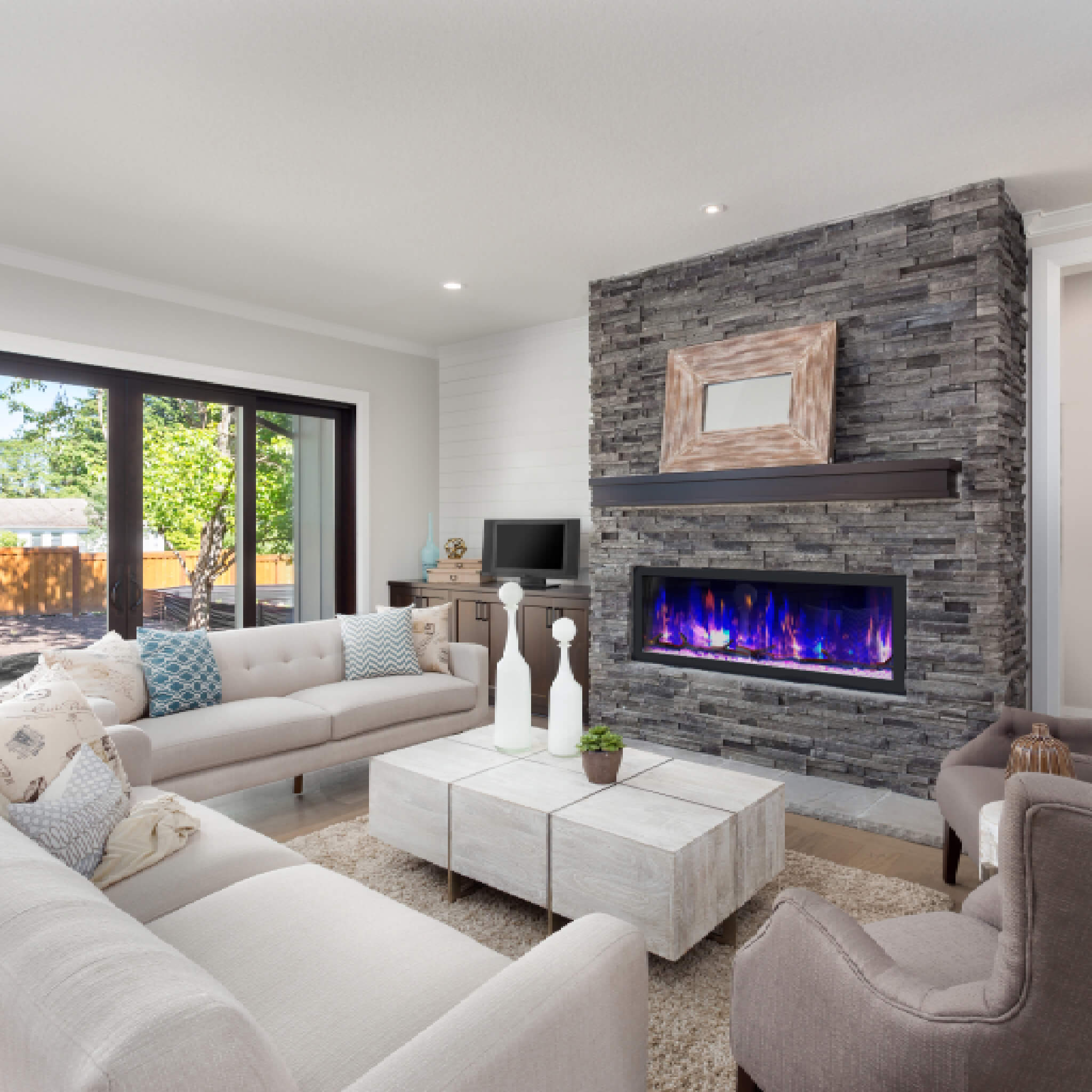 Dynasty Cascade 52-Inch Recessed Smart Linear Electric Fireplace With Dynasty App [DY-BTX52] (SAK73485) – SAKSBY WHOLESALE, v