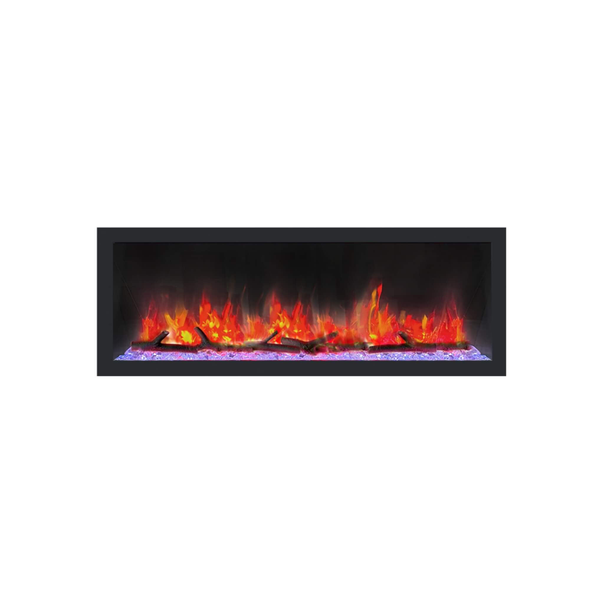 Dynasty Cascade 52-Inch Recessed Smart Linear Electric Fireplace With Dynasty App [DY-BTX52] (SAK73485) – SAKSBY WHOLESALE