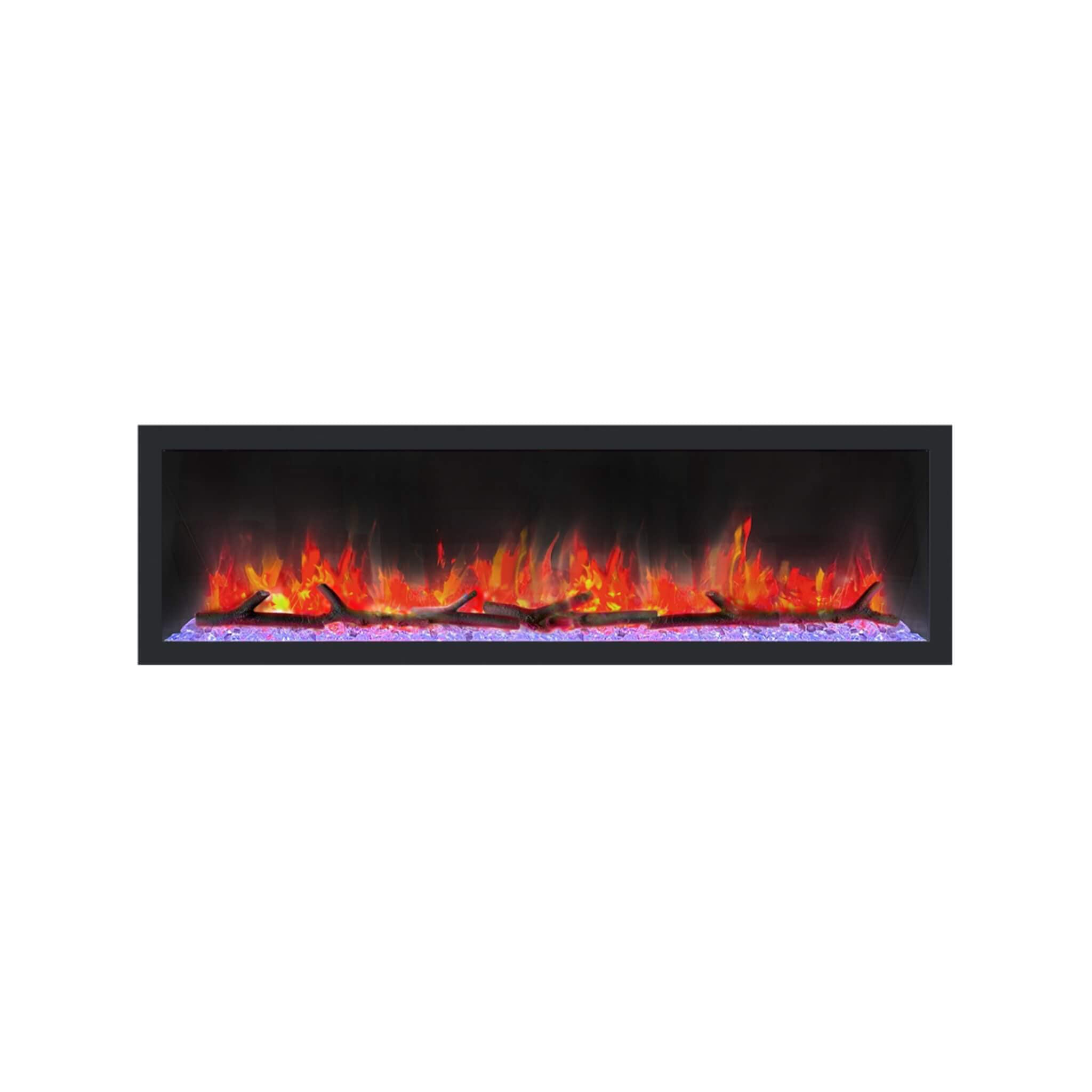Dynasty Cascade 64-Inch Smart Linear Electric Fireplace With Front Facing Heater [DY-BTX64] (SAK15932) – SAKSBY WHOLESALE