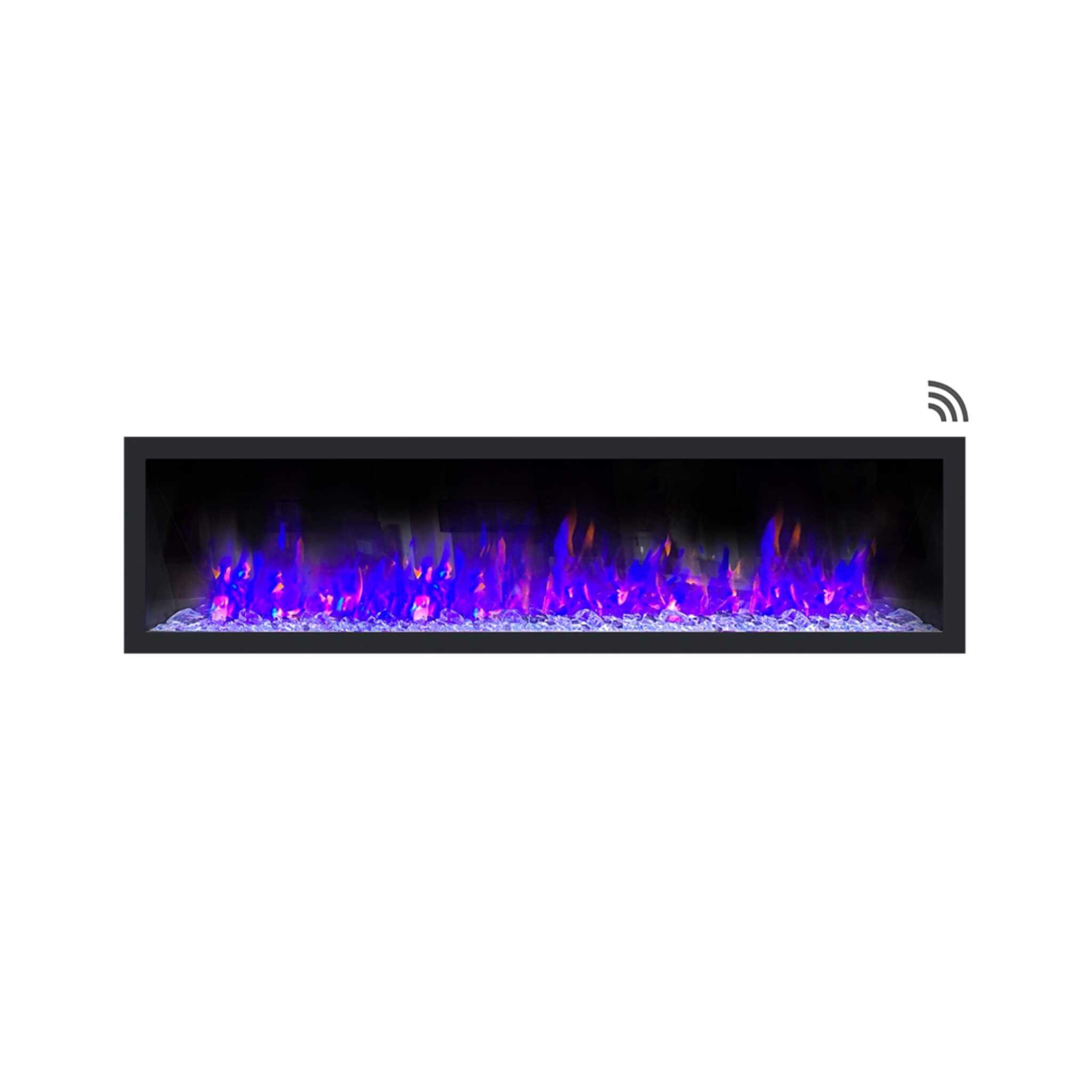 Dynasty Cascade 74-Inch Smart Linear Electric Fireplace [DY-BTX74] (SAK61984) – SAKSBY WHOLESALE, view 4