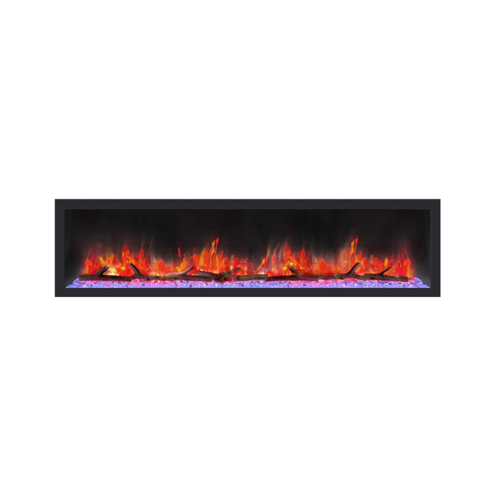 Dynasty Cascade 74-Inch Smart Linear Electric Fireplace [DY-BTX74] (SAK61984) – SAKSBY WHOLESALE