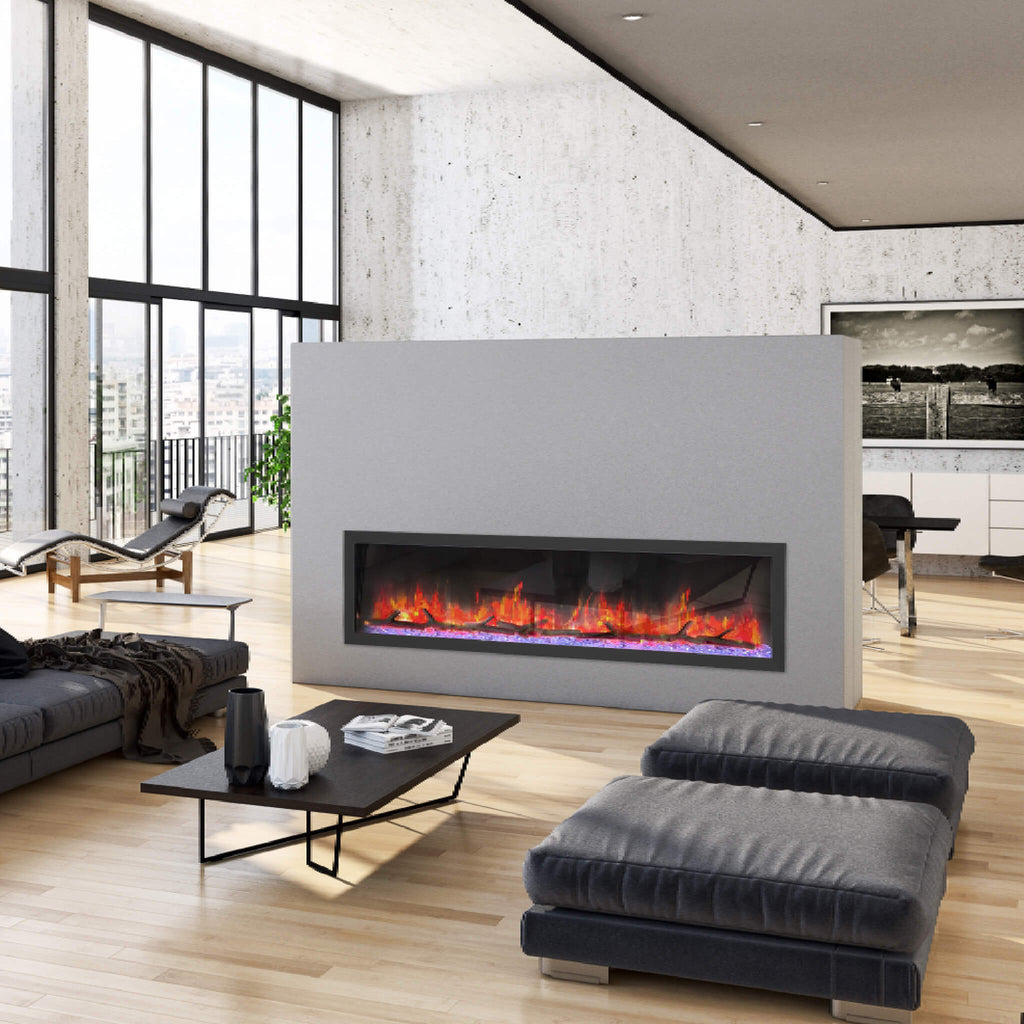 Dynasty Cascade 74-Inch Smart Linear Electric Fireplace [DY-BTX74] (SAK61984) – SAKSBY WHOLESALE, view 12