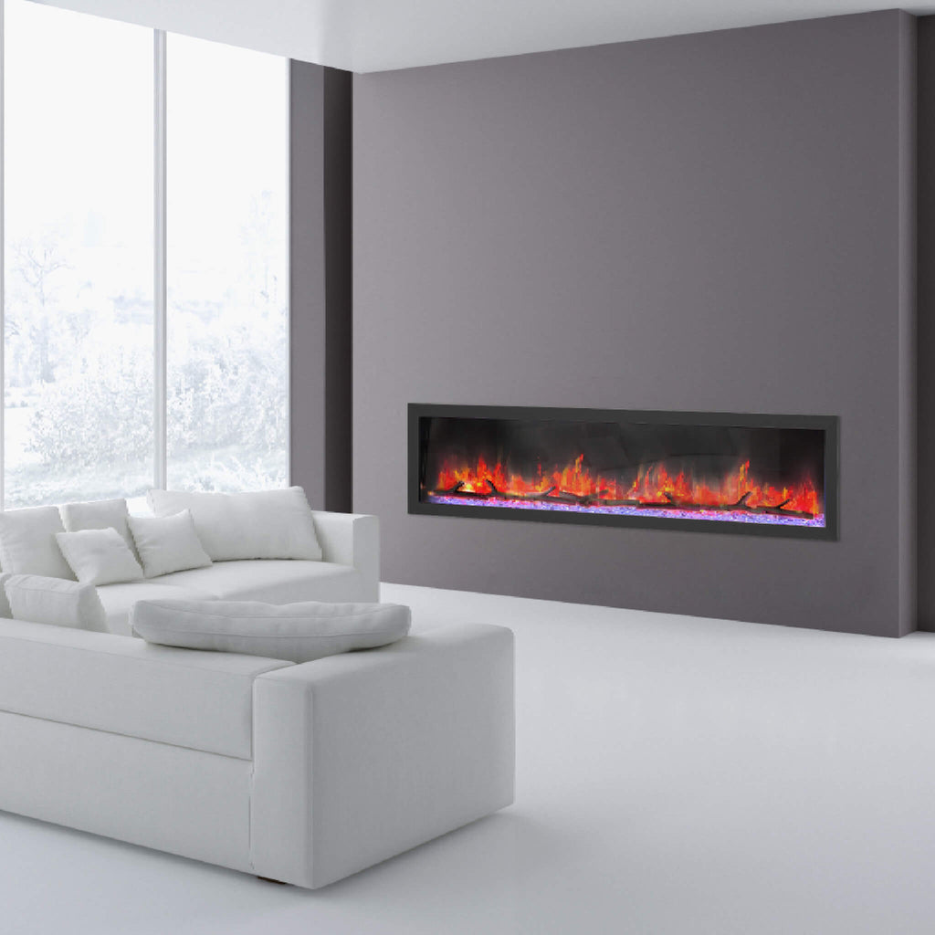 Dynasty Cascade 74-Inch Smart Linear Electric Fireplace [DY-BTX74] (SAK61984) – SAKSBY WHOLESALE, view 13
