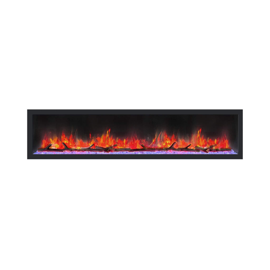 Dynasty Cascade 82-Inch Recessed Linear Electric Fireplace [DY-BTX82] (SAK30567) – SAKSBY WHOLESALE