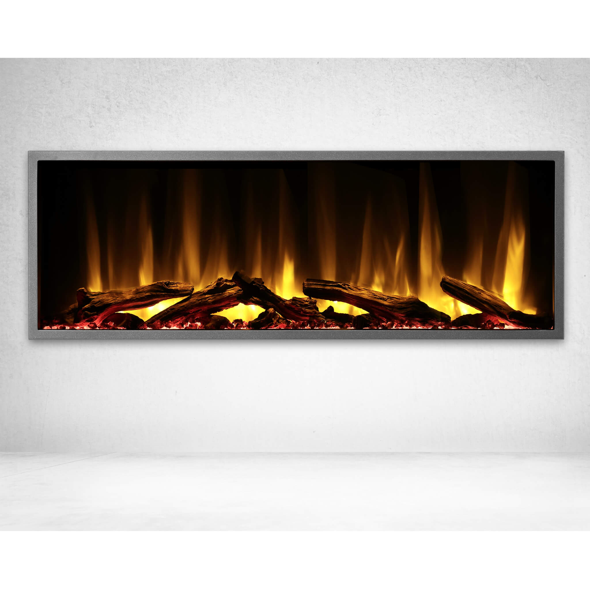 Dynasty Harmony 45-Inch Smart Linear Electric Fireplace With Remote Control With Heater Timer Settings [DY-BEF45] (SAK78923) 