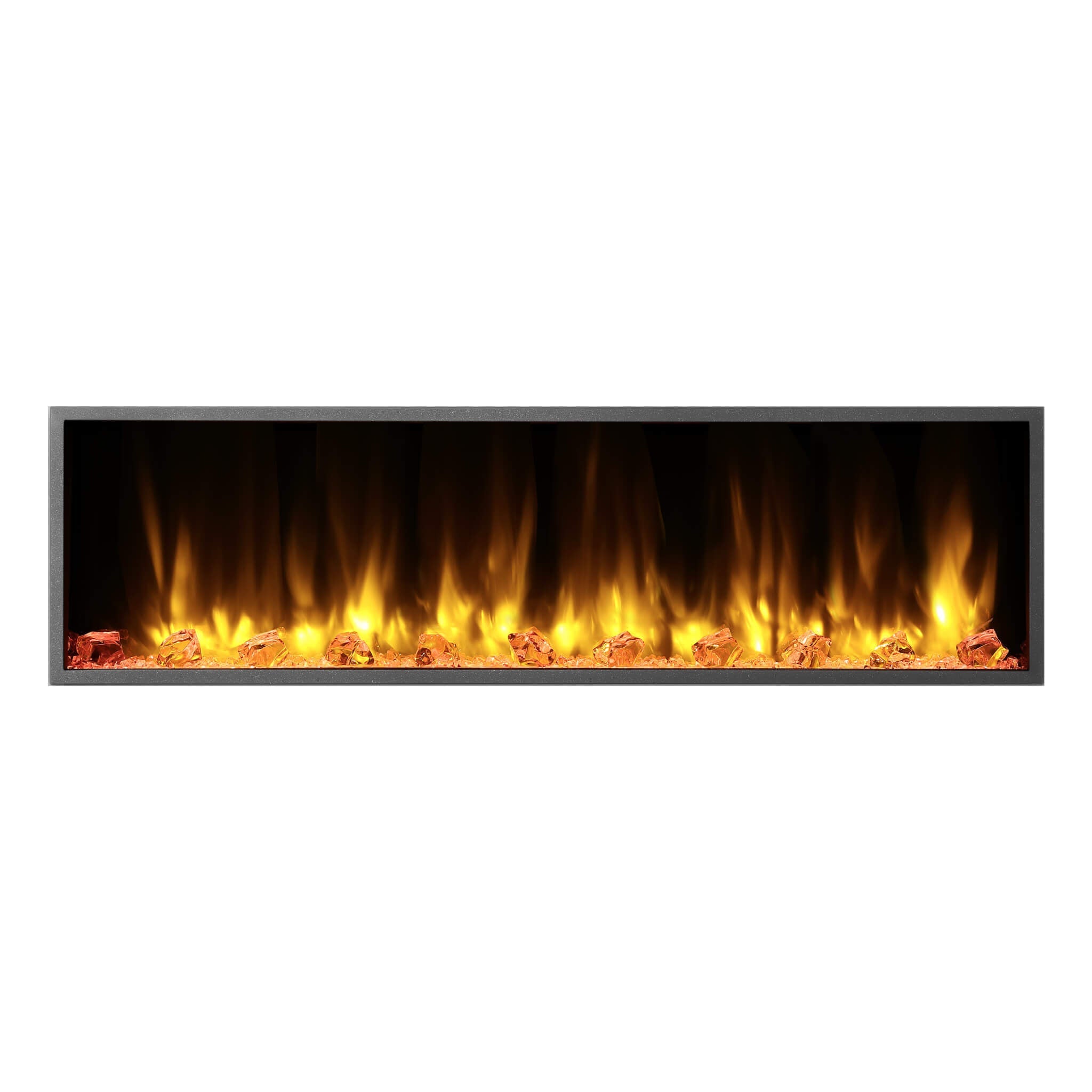 Dynasty Harmony 57-Inch Recessed Smart Linear Electric Fireplace With Remote Control [DY-BEF57] (SAK41756) – SAKSBY WHOLESALE