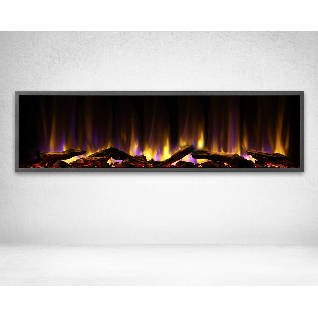Dynasty Harmony 57-Inch Recessed Smart Linear Electric Fireplace With Remote Control [DY-BEF57] (SAK41756) – SAKSBY WHOLESALE