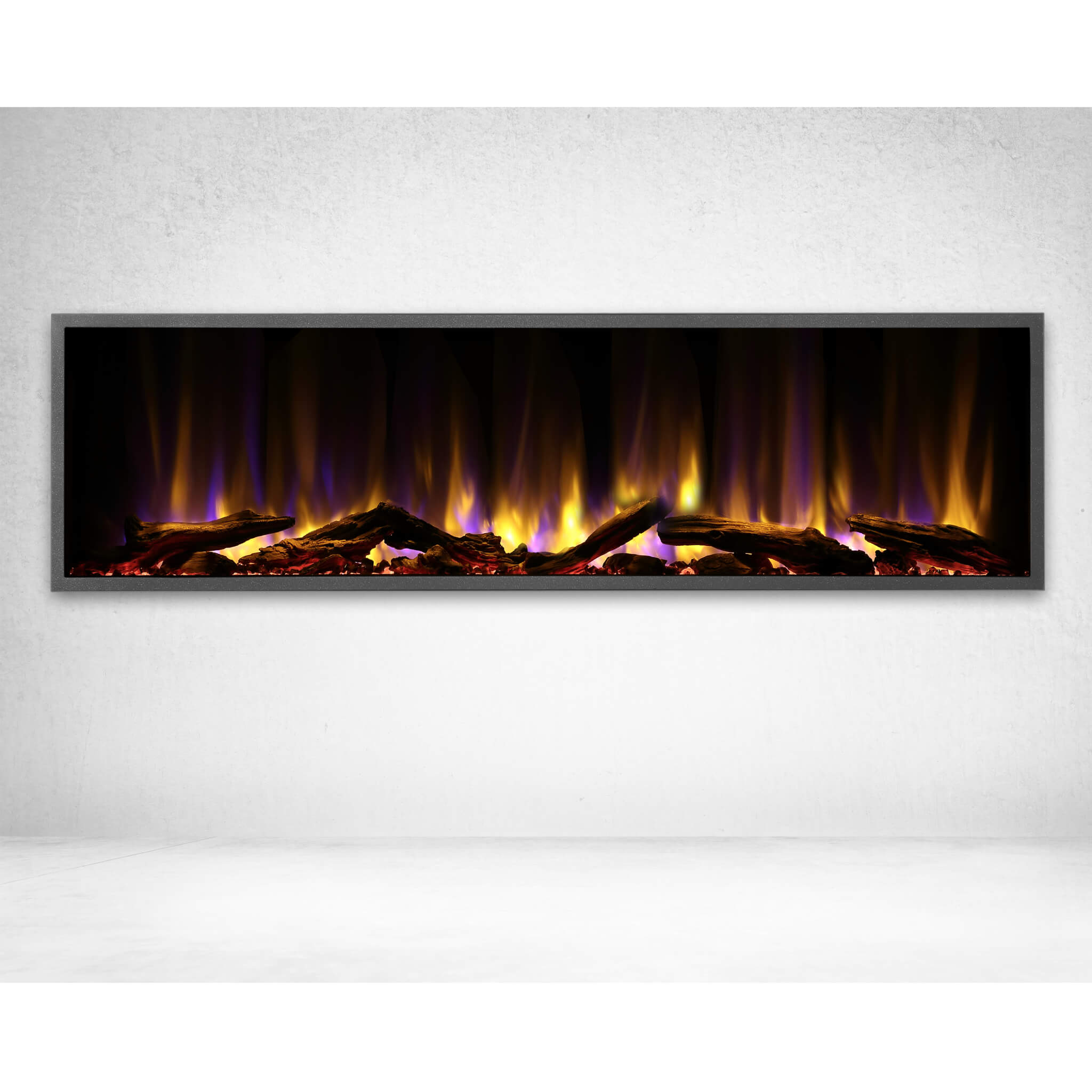 Dynasty Harmony 57-Inch Recessed Smart Linear Electric Fireplace With Remote Control [DY-BEF57] (SAK41756) – SAKSBY WHOLESALE
