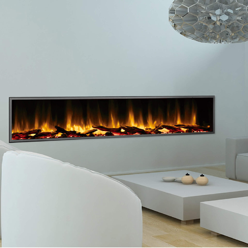 Dynasty Harmony 80-Inch Built-In Smart Linear Electric Fireplace [DY-BEF80] (SAK74516) – SAKSBY WHOLESALE, view 5