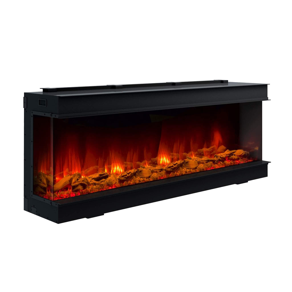 Dynasty Melody 64-Inch Built-In 3 Sided Smart Electric Fireplace [DY-BTS60] (SAK79345) – SAKSBY WHOLESALE, view 3