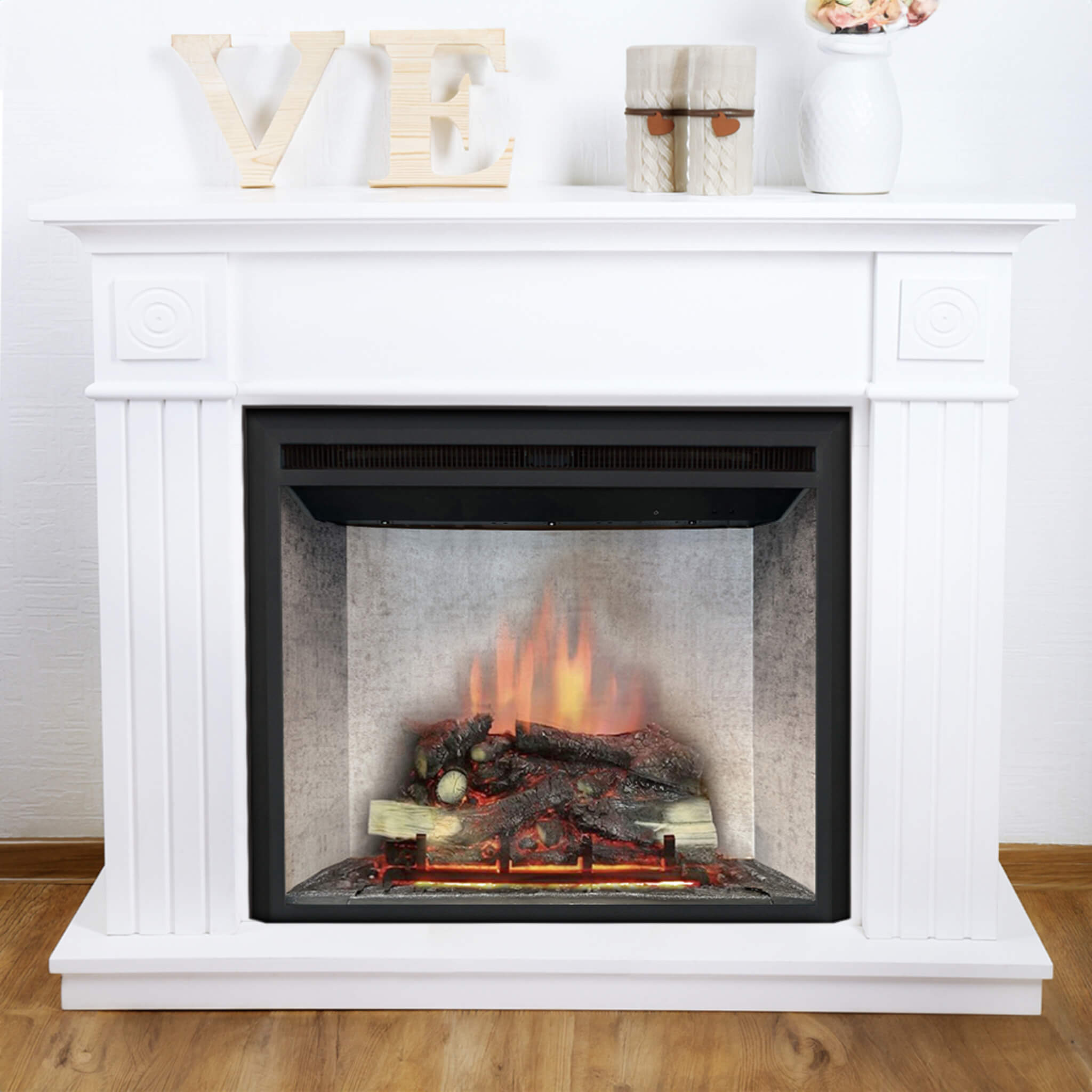 Dynasty Presto 40-Inch Built-In Electric Firebox Insert With Adjustable Flame Settings [DY-FI40D] (SAK40157) – SAKSBY WHOLESA