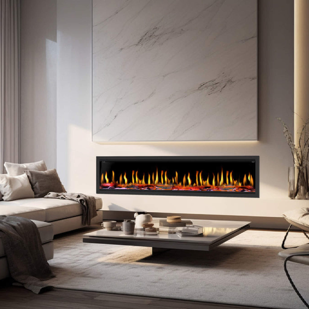 Dynasty Tempo 76-Inch Virtual Linear Electric Fireplace [DY-FVX76] (SAK84710) – SAKSBY WHOLESALE, view 7
