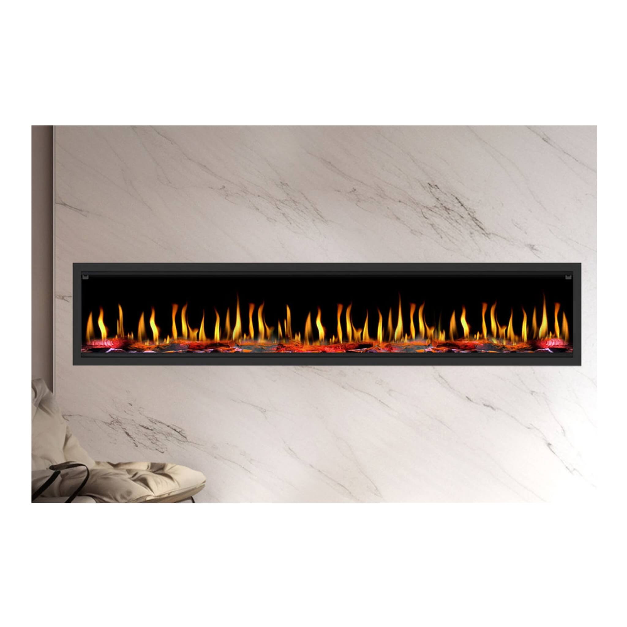 Dynasty Tempo 100-Inch Virtual Linear Electric Fireplace [DY-FVX100] (SAK59234) – SAKSBY WHOLESALE, view 7