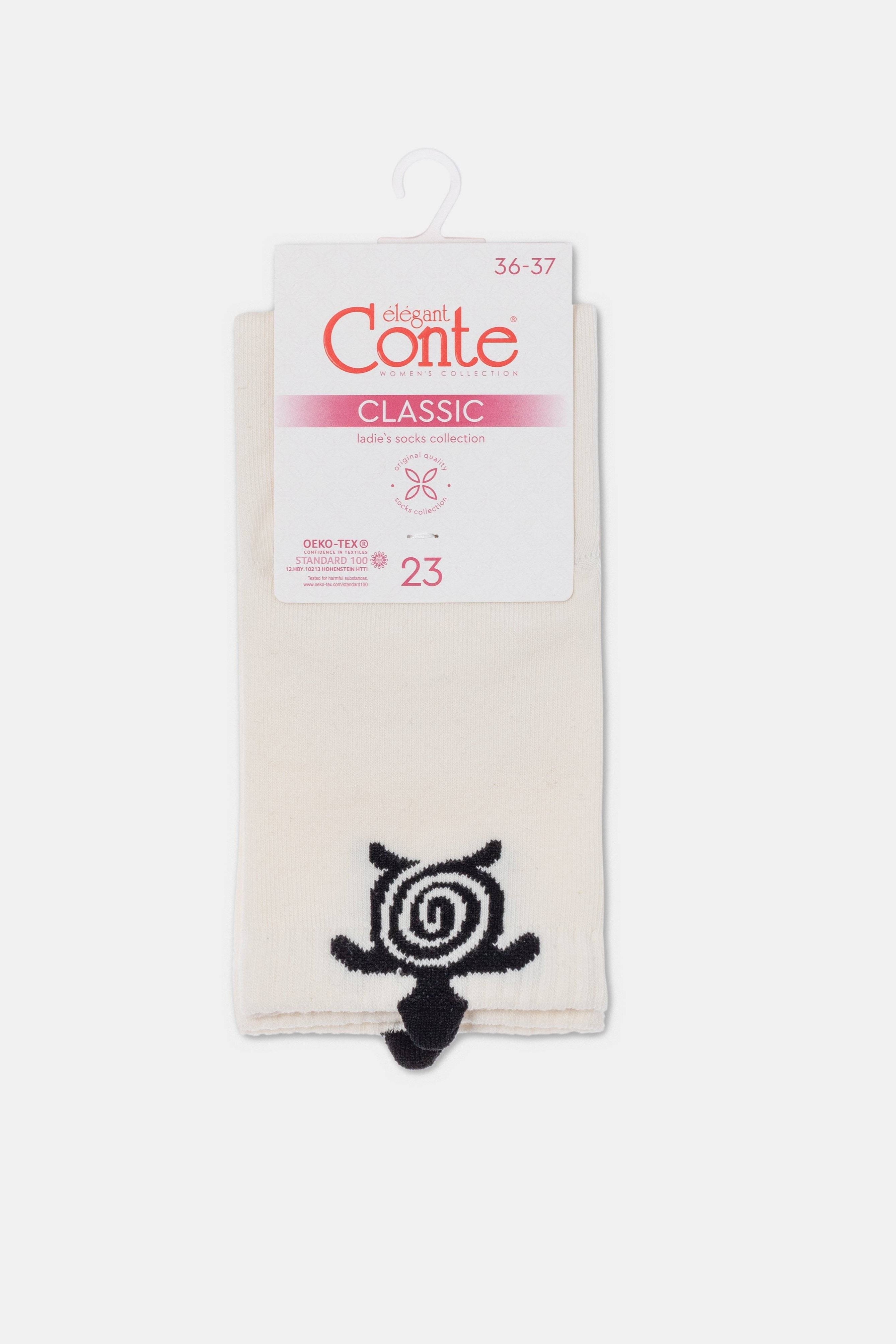 TheRanok.com Conte Cotton Socks Classic - 538 — back view