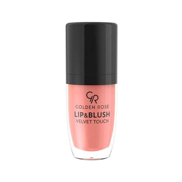 Golden Rose Velvet Touch Lip & Blush 4.5ml No:02 - Multi-use Cosmetic for Lips & Cheeks