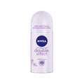 Nivea Double Effect Roll-On Deodorant - 50 ml Antiperspirant for Effective Odor Protection