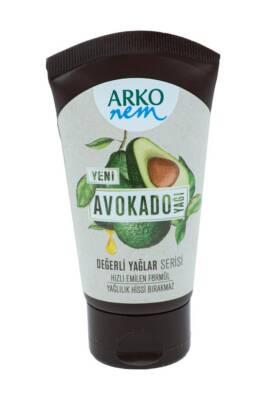 Arko Moisturizing Cream with Avocado Oil - 24 Hour Hydration, Non-Greasy, Vitamin Enriched for Dry Skin