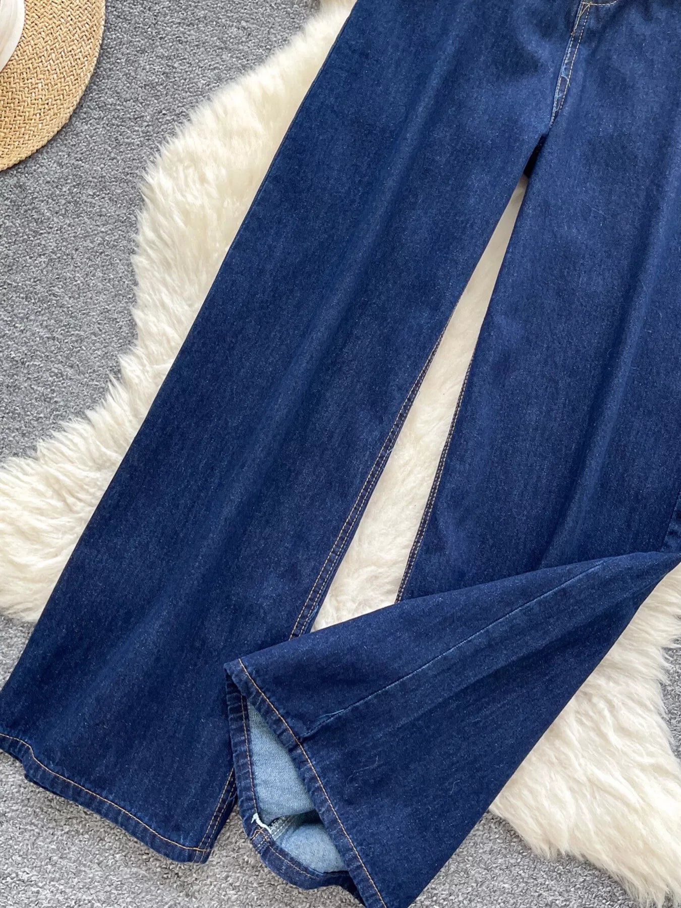 High Waist Wide Leg Jeans