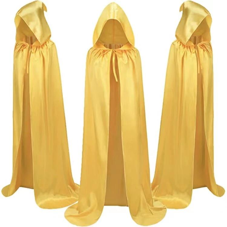 Halloween Wizard Cloak - Children's Hooded Cape Costume