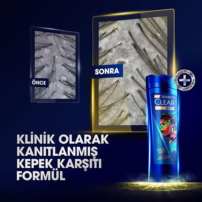 Clear Men Shampoo Legend by CR7 Cristiano Ronaldo - 350ml | Limited Edition