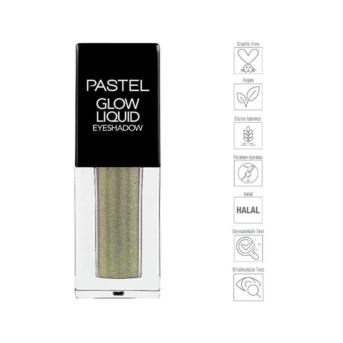 Pastel Profashion Glow Liquid Eyeshadow: Radiant, Long-Lasting, Vegan & Cruelty-Free Shimmer Eyeshadow for Luminous Eyes