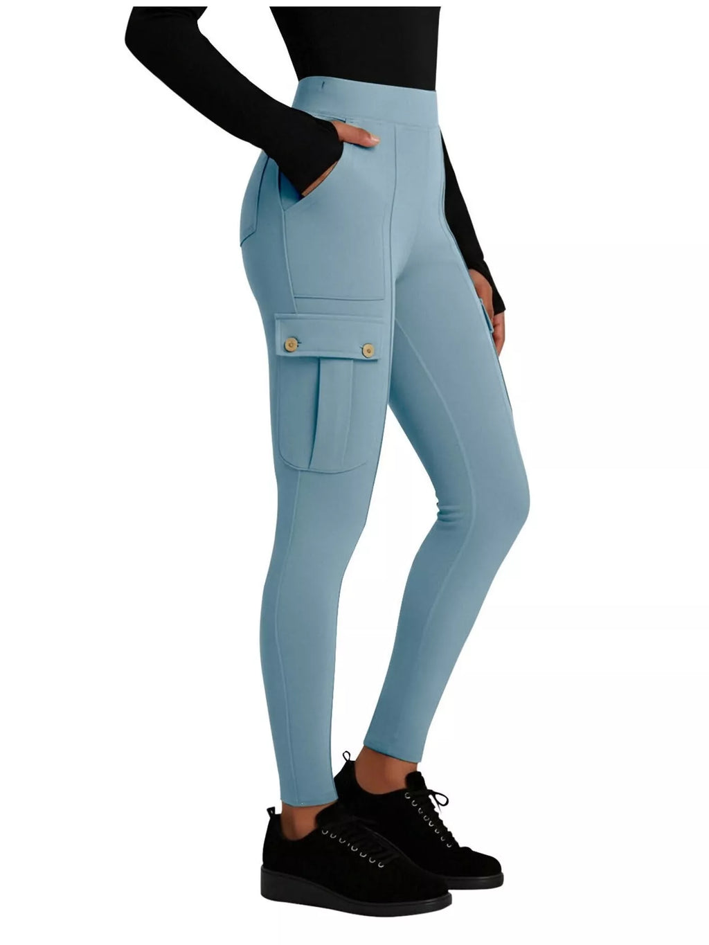 High Waist Active Pants