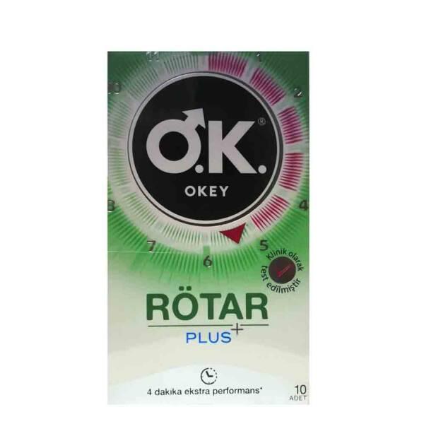 Okey Rötar Plus Condoms - 10 Count Extra Delay Effect for Enhanced Intimacy and Protection