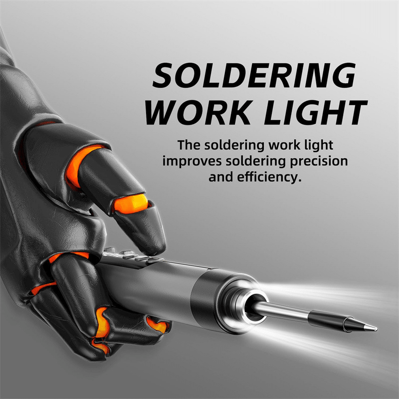 Compact Digital Soldering Iron