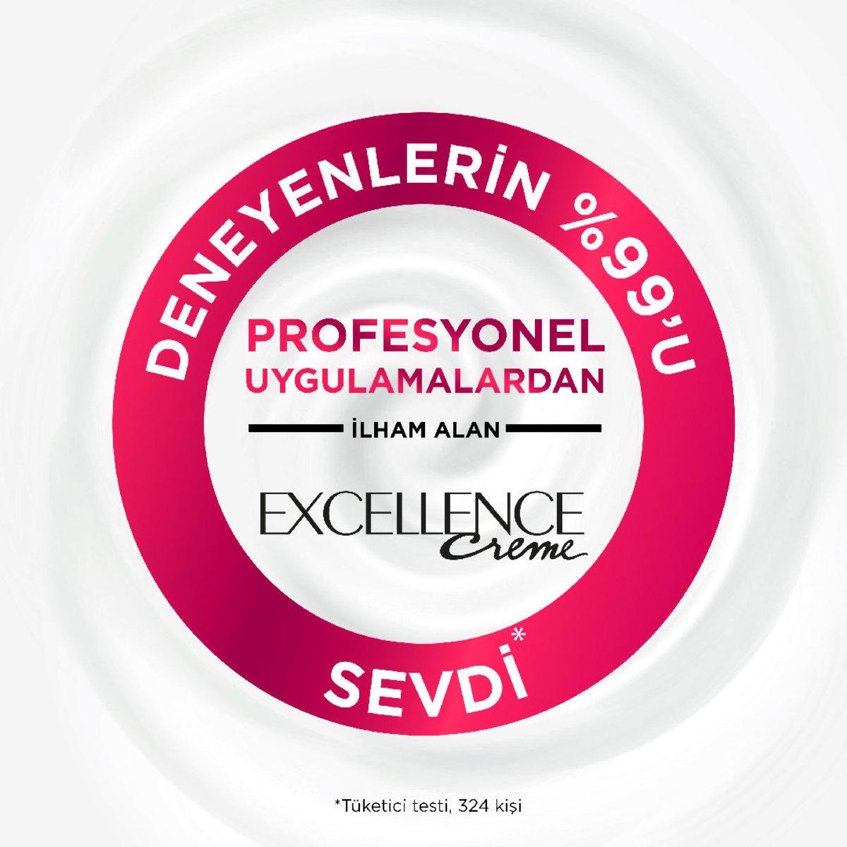 Loreal Paris Excellence Creme Hair Dye - 100% Grey Coverage, Long-Lasting Color