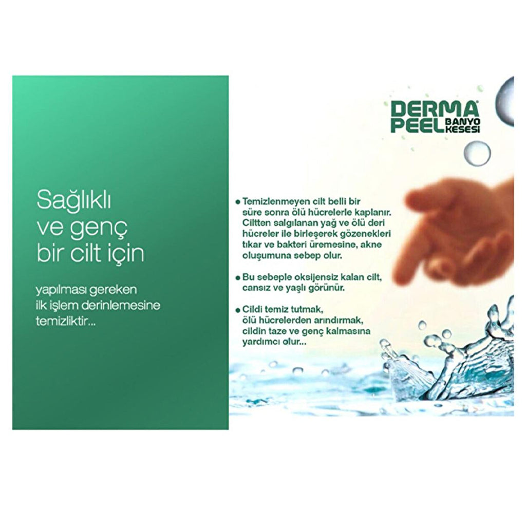 Dermapeel Silk Facial Exfoliating Glove - Natural Skincare, Gentle Exfoliation for Face & Neck