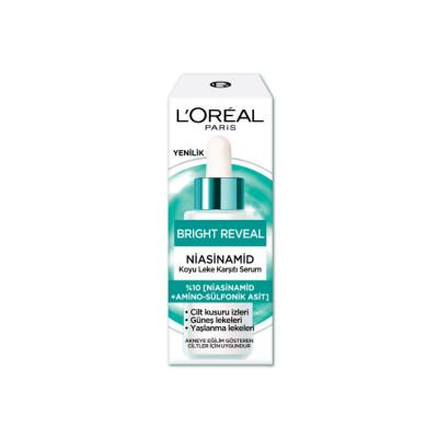 Loreal Paris Bright Reveal Niacinamide Dark Spot Serum - Anti-dark Spot, Non-comedogenic Skincare for Hyperpigmentation