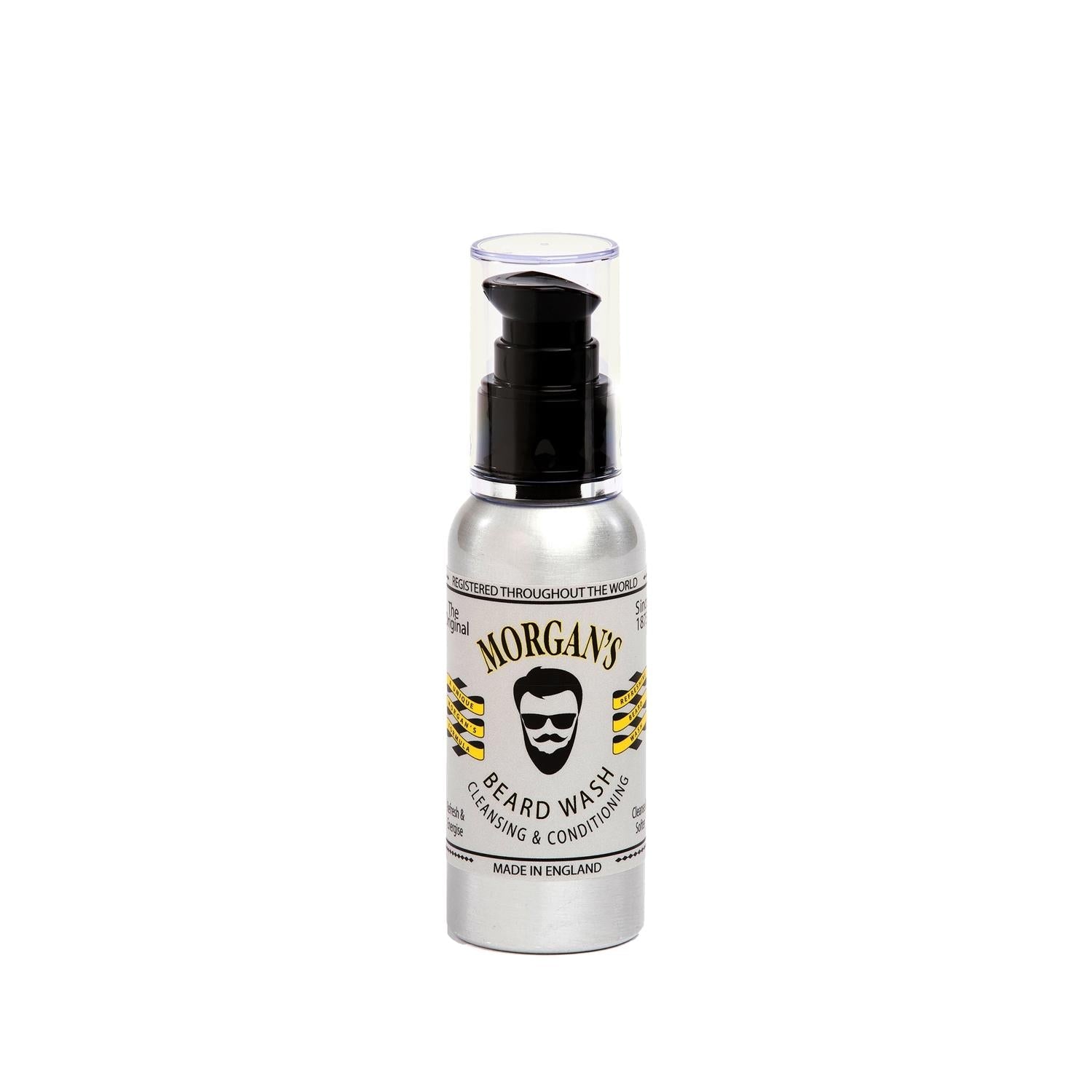 Morgan's Pomade Beard Wash 100ml - Gentle Beard Care for Men