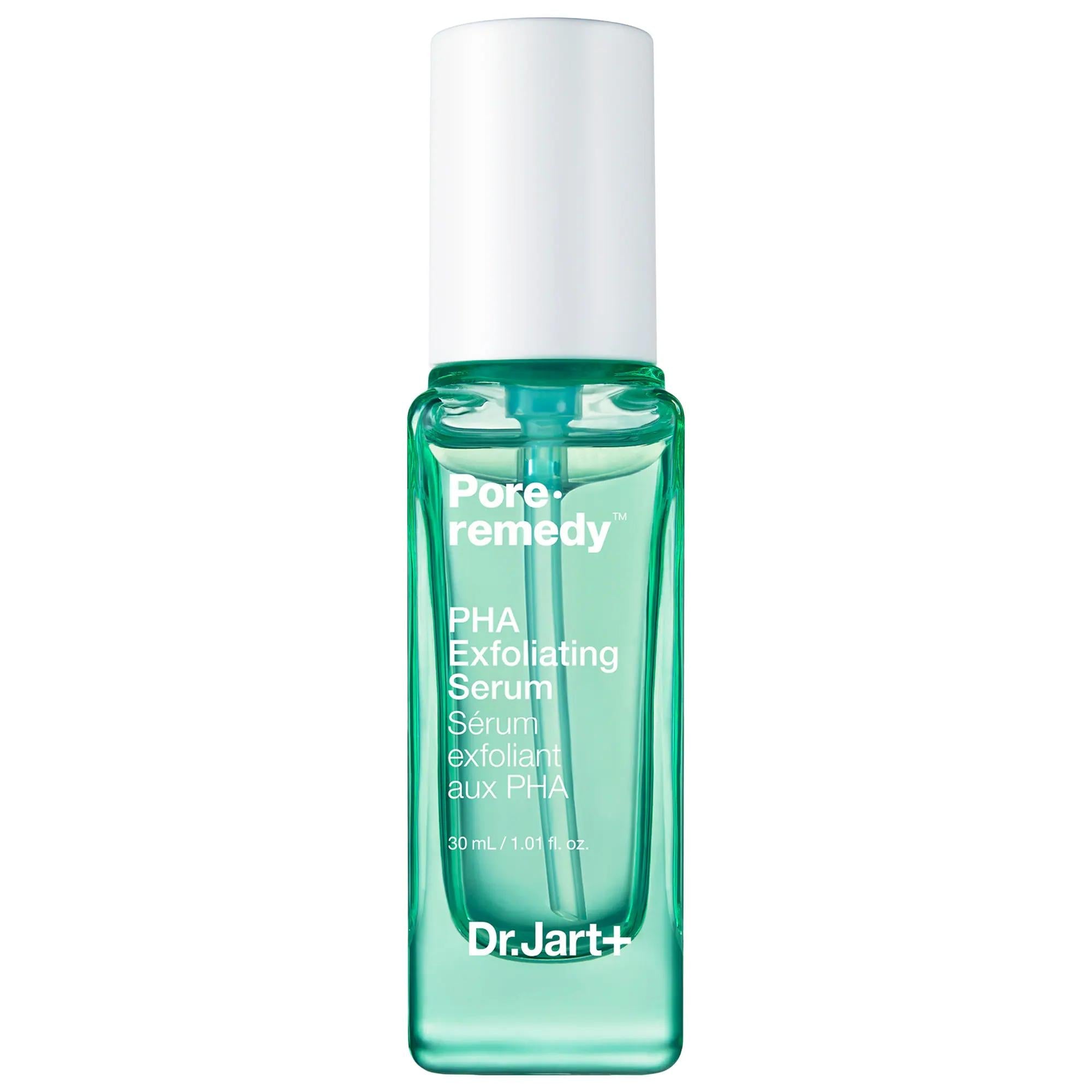 Pore Remedy PHA Exfoliating Serum: Gentle Pore Minimizing, Blackhead & Oil Control Vegan Facial Serum for Sensitive Skin