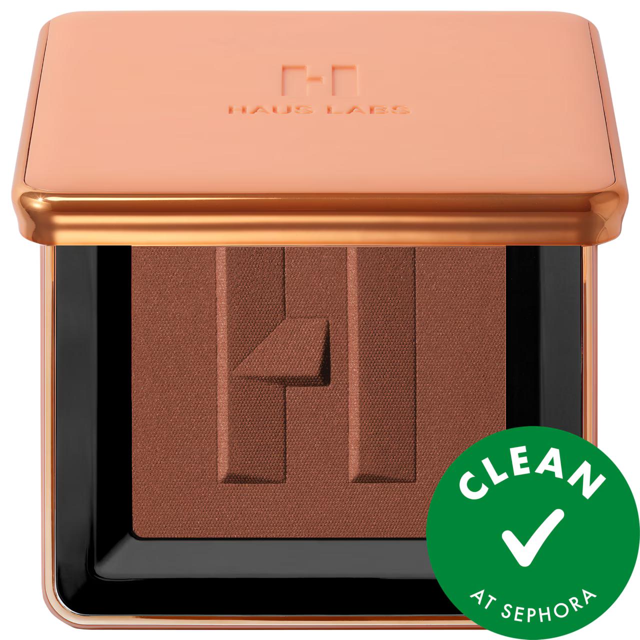 Power Sculpt: Velvet Talc-Free Powder Bronzer - Natural Warmth, Long-Lasting Color, Sensitive Skin Friendly, Vegan, Cruelty-Free