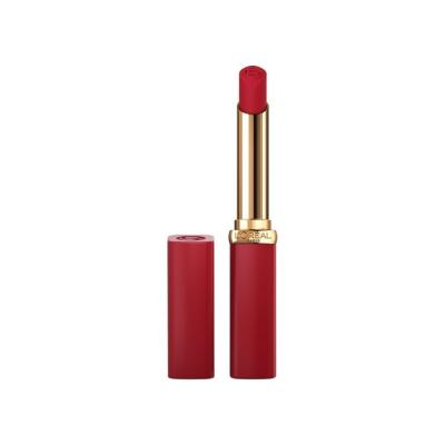 Loreal Paris Color Riche Rouge Confident Matte Lipstick - Long Lasting Hyaluronic Acid Lip Color
