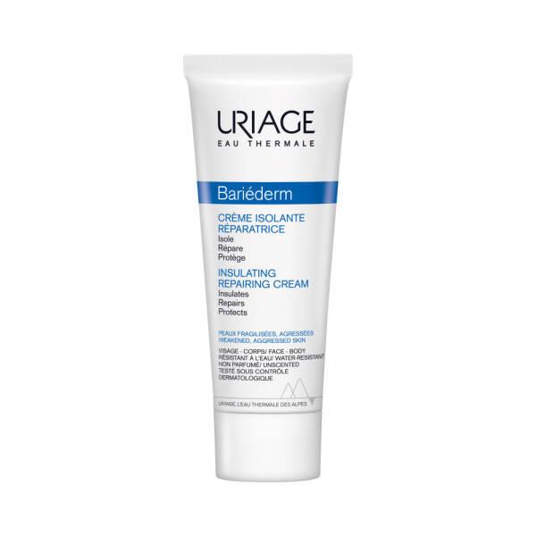 Uriage Bariederm: Insulating Repairing Cream - Protect & Heal Sensitive Skin, Fragrance-Free, Face & Body, Poly-2p Complex