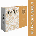 Baga Rice Soap - Natural Skin Brightening & Hair Nourishing Soap with Rice Extract & Vitamin B - Gentle Cleanser for Radiant Skin, 125g