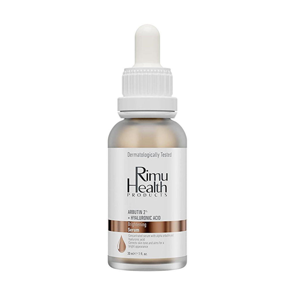 Rimu Health: Arbutin 2% Hyaluronic Acid Face Serum - Dark Spot Corrector, Skin Tone Evening & Brightening Serum for Hyperpigmentation - 30ml