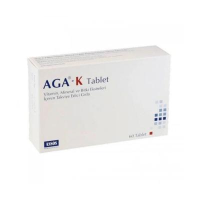 Aga-K Dietary Supplement - 60 Tablets for Health and Wellness Support
